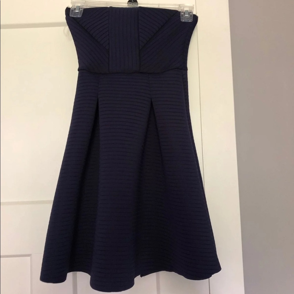 Strapless dress